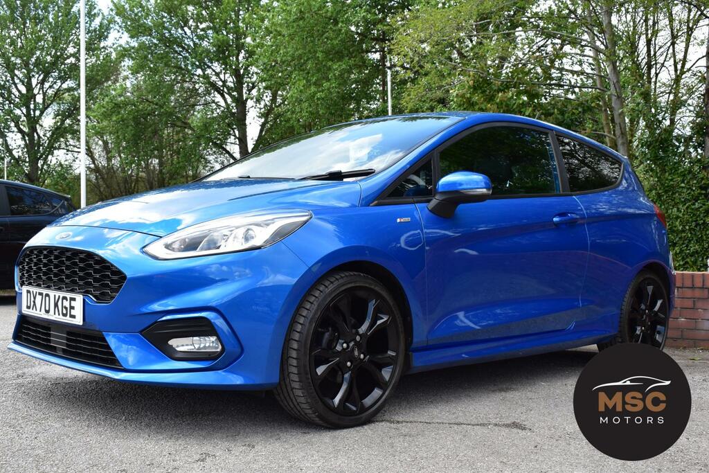 Ford Fiesta 1.0T Ecoboost St-line X Edition Hatchback Petr DX70KGE Blue #6