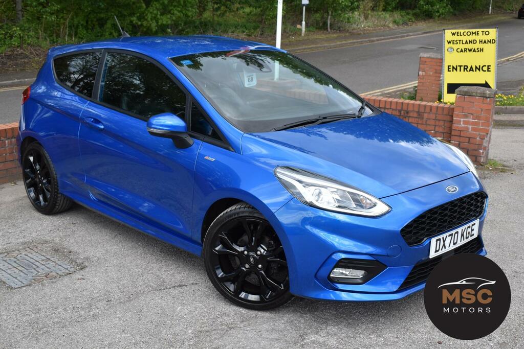 Ford Fiesta 1.0T Ecoboost St-line X Edition Hatchback Petr Blue