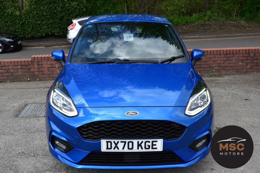 Ford Fiesta 1.0T Ecoboost St-line X Edition Hatchback Petr DX70KGE Blue #3