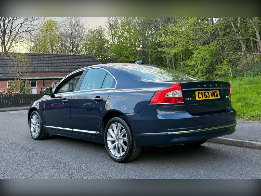 Volvo S80 2.0 D4 Se Lux Geartronic Euro 5 Ss Blue #5
