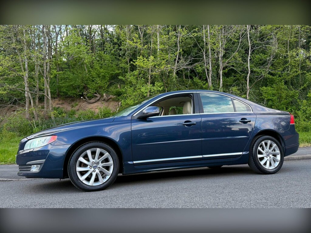 Volvo S80 2.0 D4 Se Lux Geartronic Euro 5 Ss Blue #4