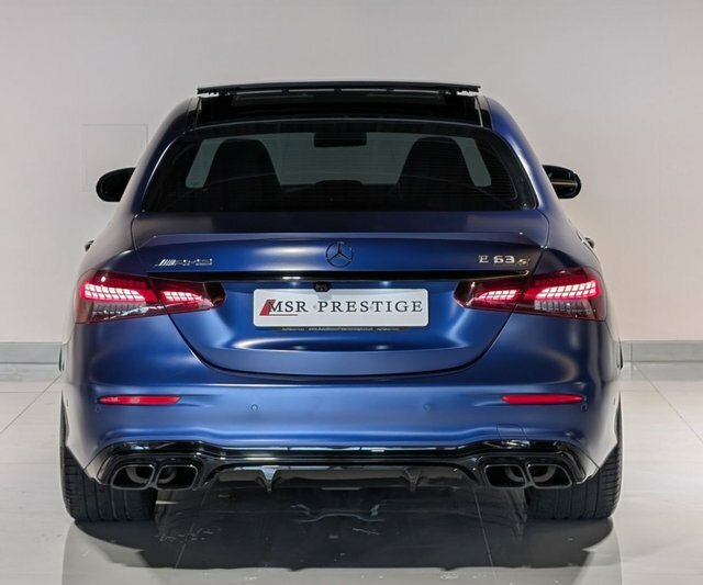 Mercedes-Benz E Class 2021 4.0 E63 V8 Biturbo Amg S Night Edition Premi Blue #6