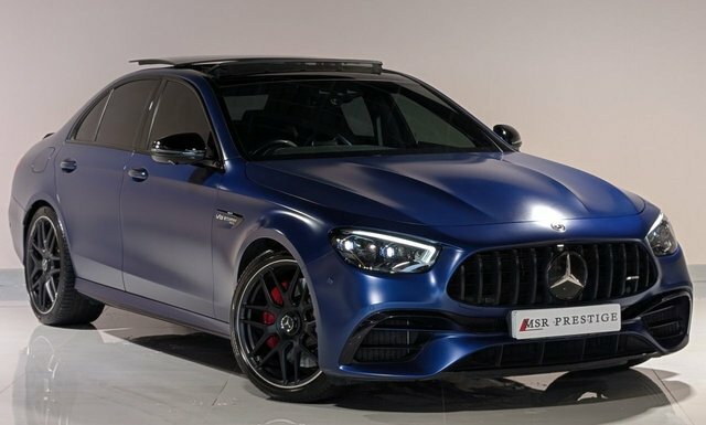 Mercedes-Benz E Class 2021 4.0 E63 V8 Biturbo Amg S Night Edition Premi Blue
