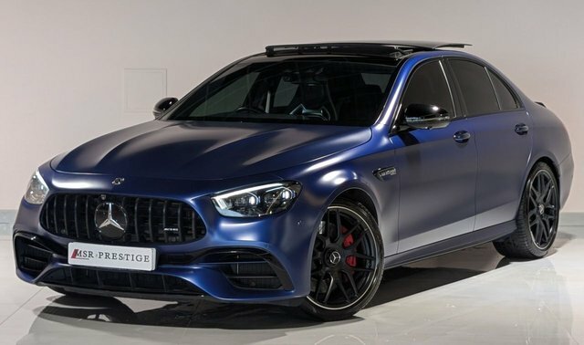Mercedes-Benz E Class 2021 4.0 E63 V8 Biturbo Amg S Night Edition Premi Blue #3