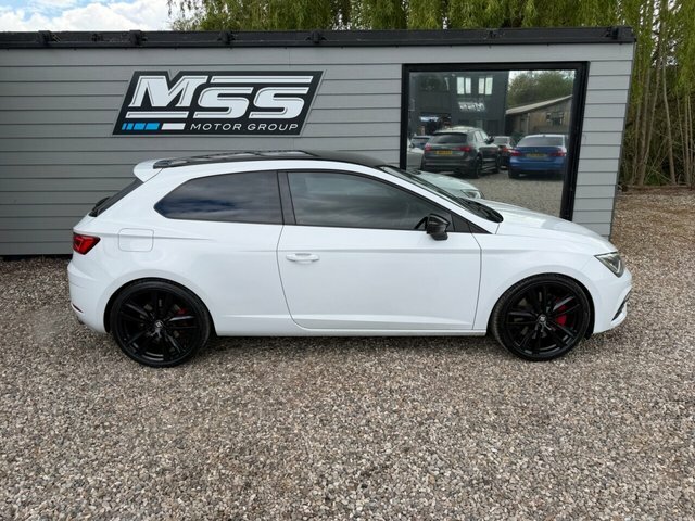 Seat Leon 2018 2.0 Tsi Cupra 300 Sport Coupe Manu White #6