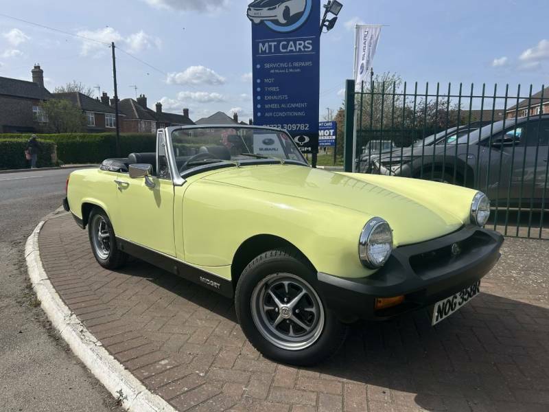 MG Midget 1500 - 1976 A Yellow