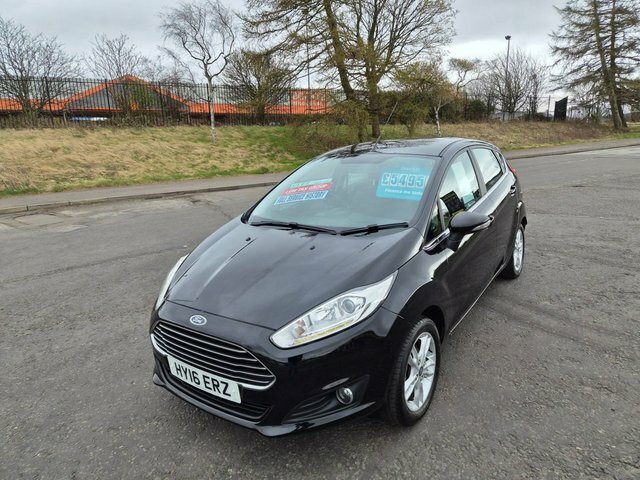 Ford Fiesta 2016 1.0T Zetec 2016,Bluetooth,dab,20,65mpg,wet B HY16ERZ Black #5