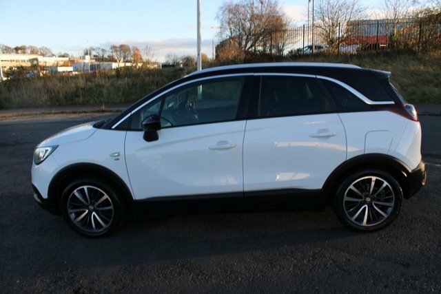 Vauxhall Crossland X 2018 1.2 Elite 2018,Diamond Cut Alloys,bluetooth,d SE18LXJ White #2