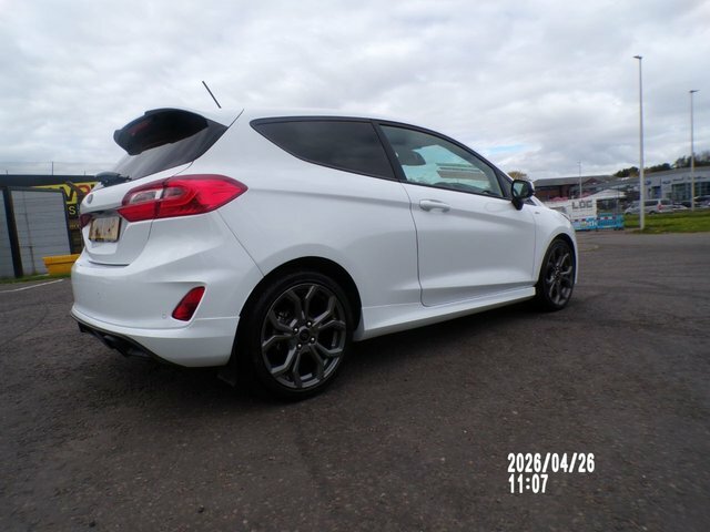 Ford Fiesta 2018 1.0T St-line X 2018,Sat Nav,half Leather,crui BD18UAP White #5