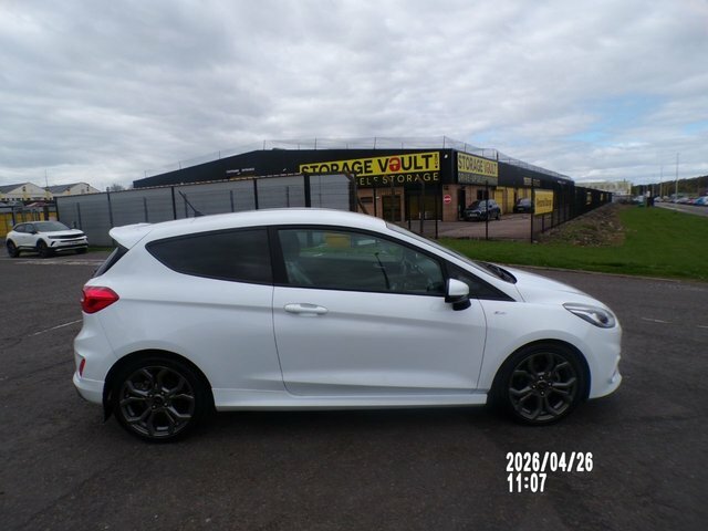 Ford Fiesta 2018 1.0T St-line X 2018,Sat Nav,half Leather,crui BD18UAP White #6