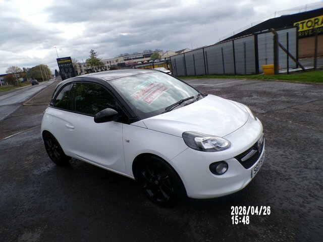 Vauxhall Adam 2017 1.2I Energised,2017low Miles,f.s.h,insurance SG17SYT White #3