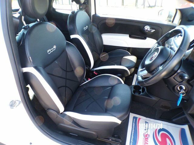 Fiat 500 2019 1.2 S 2019,Bluetooth,dab,cruise Control,air C PE69NTL White #4