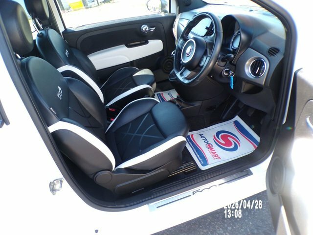 Fiat 500 2019 1.2 S 2019,Bluetooth,dab,cruise Control,air C PE69NTL White #3