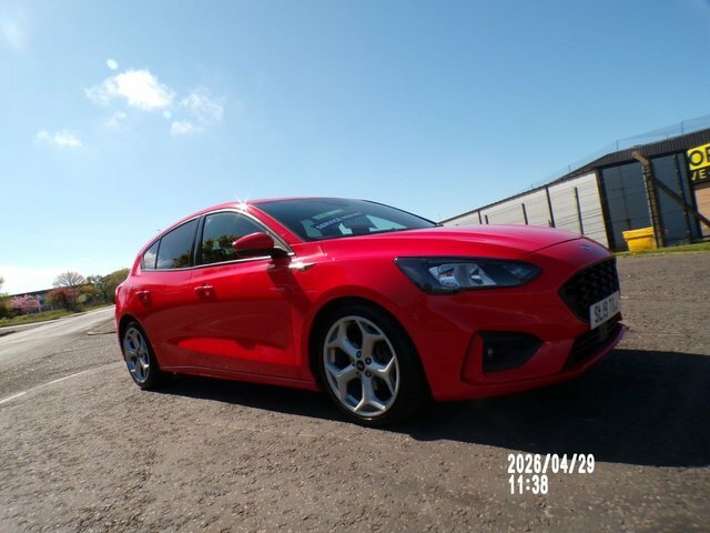 Ford Focus 2019 1.0T St-line 2019,1 Previous Owner,bluetooth, SL19TGJ Red #2