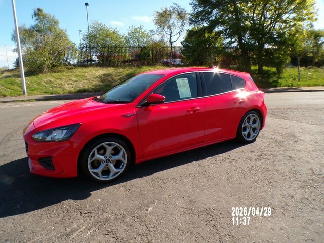 Ford Focus 2019 1.0T St-line 2019,1 Previous Owner,bluetooth, SL19TGJ Red #6