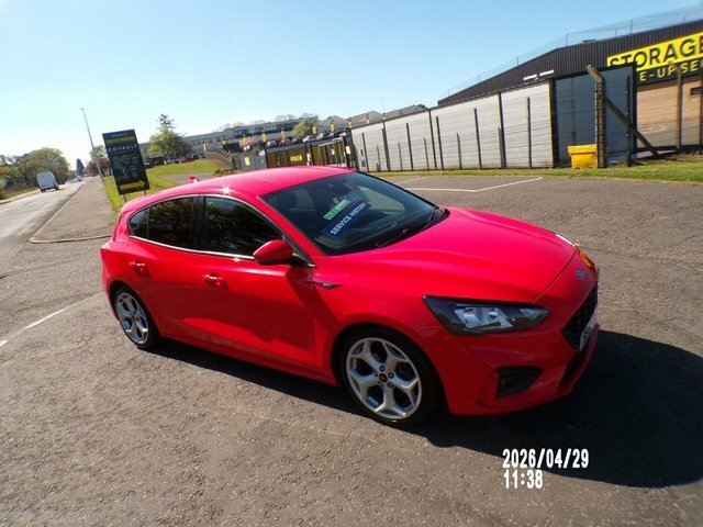 Ford Focus 2019 1.0T St-line 2019,1 Previous Owner,bluetooth, SL19TGJ Red #3