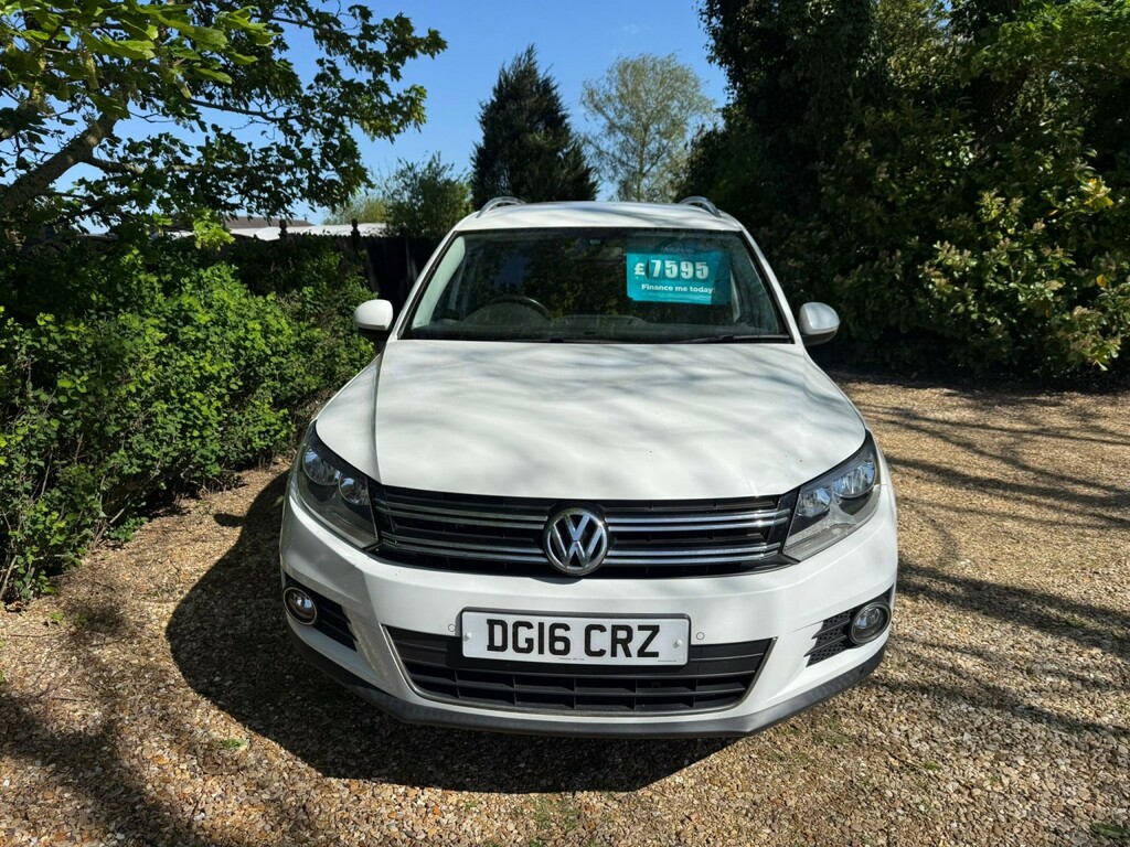 Volkswagen Tiguan 2.0 Tdi Bluemotion Tech Match Edition DG16CRZ White #4