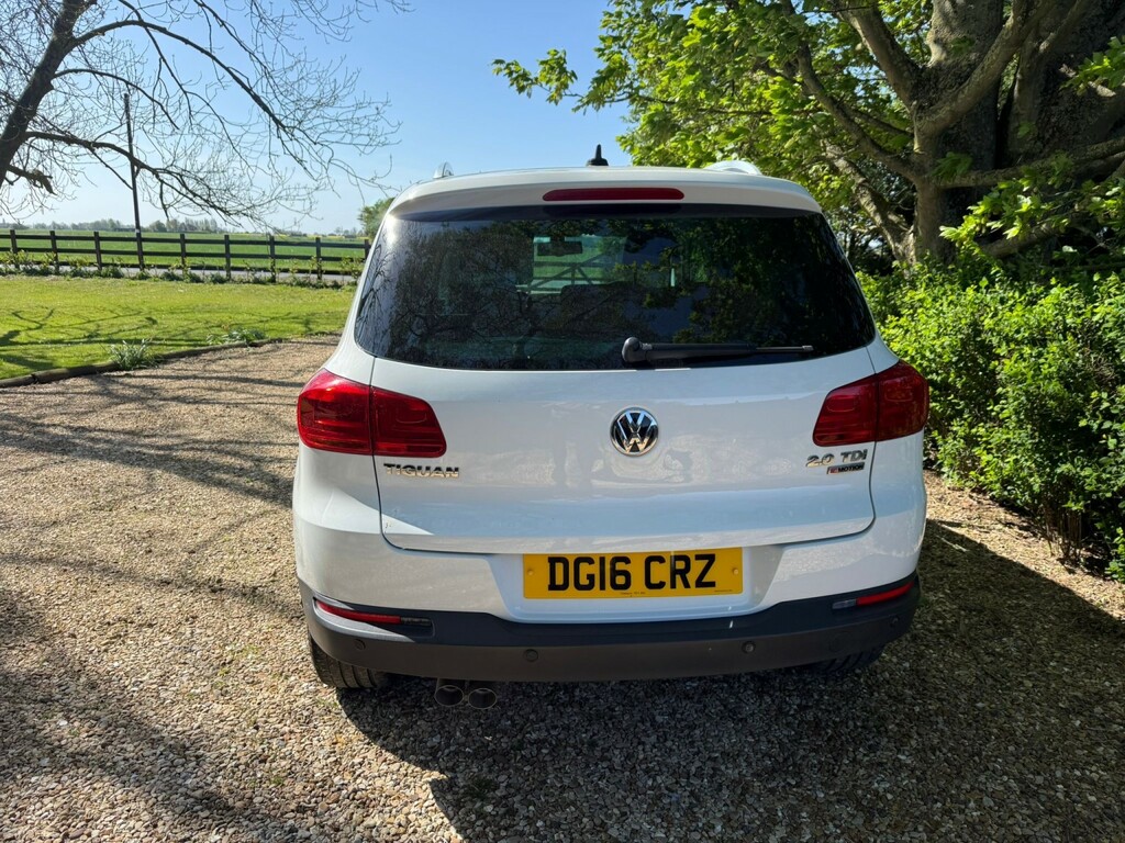 Volkswagen Tiguan 2.0 Tdi Bluemotion Tech Match Edition DG16CRZ White #5