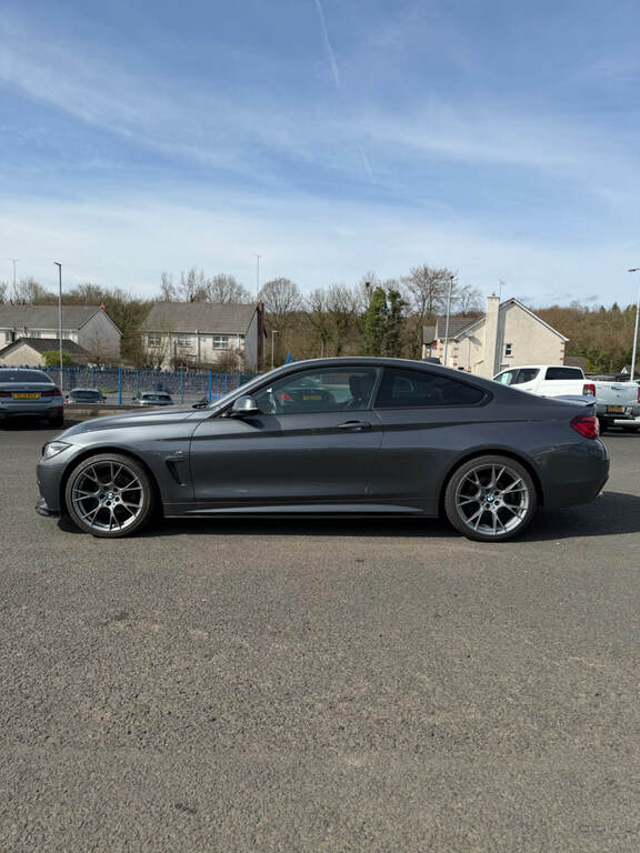 BMW 4 Series 420D 190 M Sport Professional Media Grey