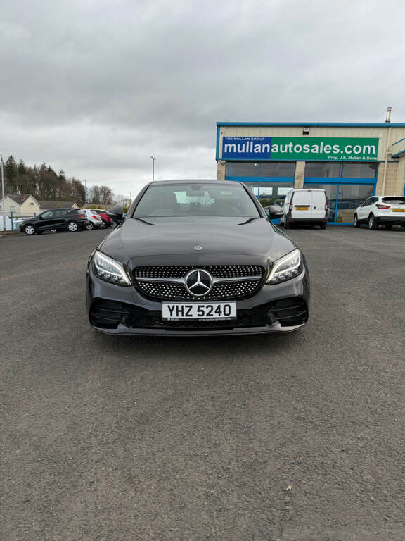 Mercedes-Benz C Class C220d Amg Line 9G-tronic Black