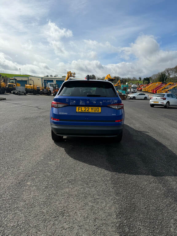 Skoda Kodiaq 2.0 Tdi Se 4X4 Dsg 7 Seat FL22YUO Blue #4