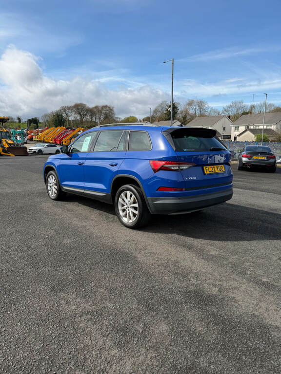 Skoda Kodiaq 2.0 Tdi Se 4X4 Dsg 7 Seat FL22YUO Blue #3