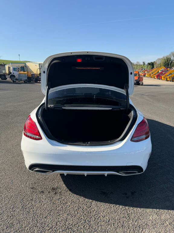 Mercedes-Benz C Class C220 Bluetec Amg Line VFZ8327 White #2