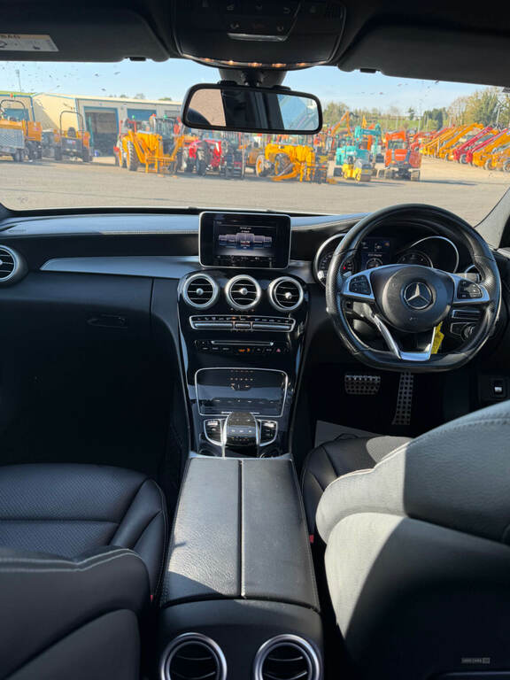 Mercedes-Benz C Class C220 Bluetec Amg Line VFZ8327 White #6