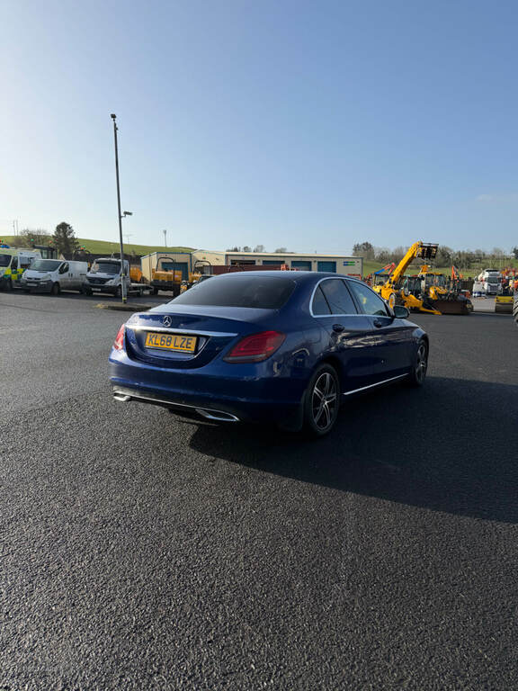 Mercedes-Benz C Class C220d Sport 9G-tronic KL68LZE Blue #3