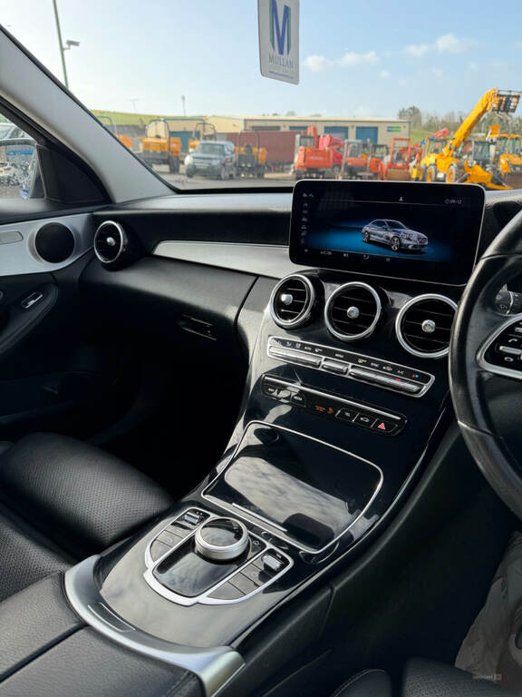 Mercedes-Benz C Class C220d Sport 9G-tronic KL68LZE Blue #6