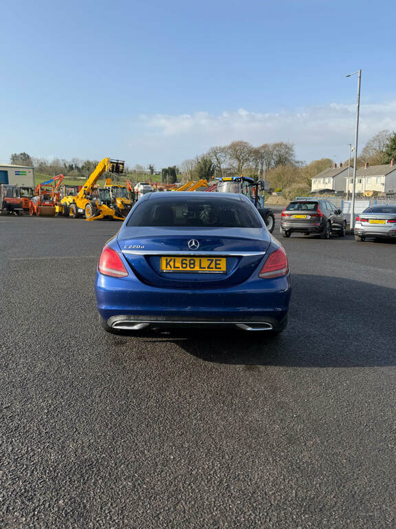 Mercedes-Benz C Class C220d Sport 9G-tronic KL68LZE Blue #2