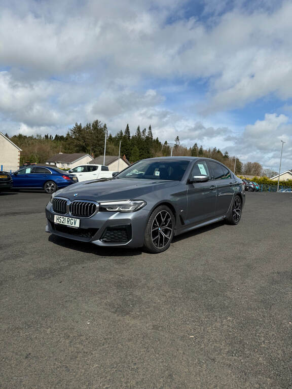 BMW 5 Series 520D Mht M Sport Step Blue