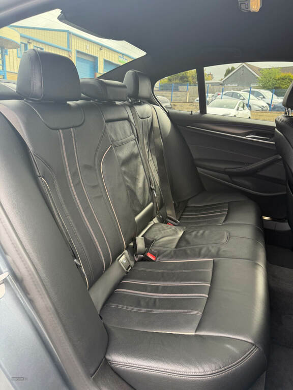 BMW 5 Series 520D Mht M Sport Step Blue #5