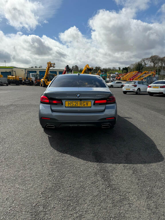 BMW 5 Series 520D Mht M Sport Step Blue #2