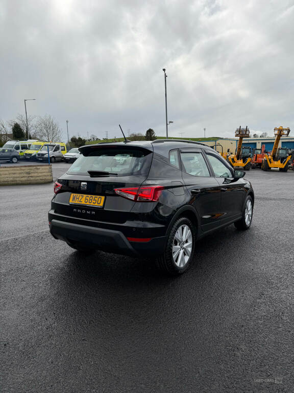 Seat Arona 1.6 Tdi 115 Se Technology Lux Ez WHZ6850 Black #6