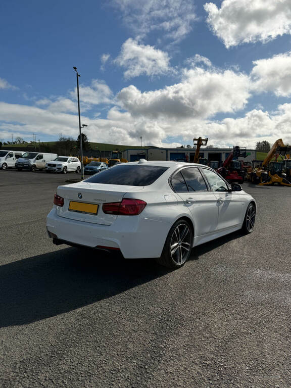 BMW 3 Series 320D M Sport Shadow Edition Step KGZ2783 White #4