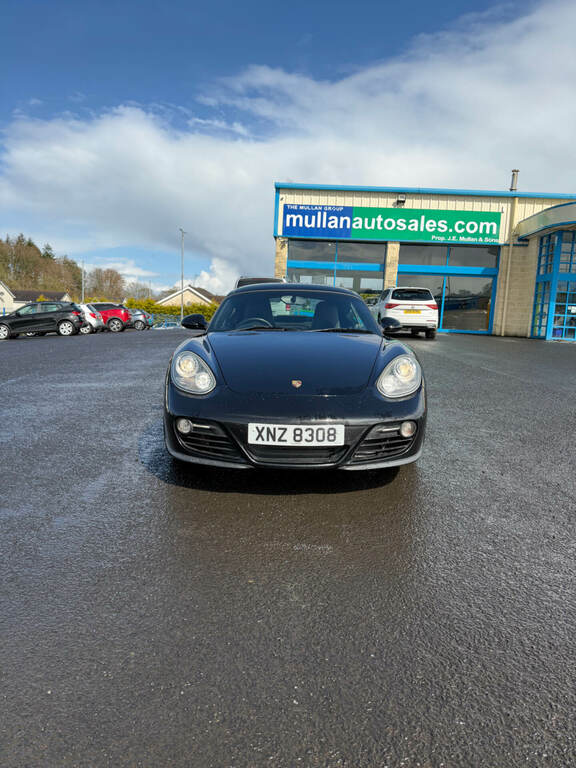 Porsche Cayman 2.9 2dr XNZ8308 Black