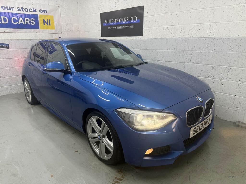 BMW 1 Series 116D M Sport SE13HFJ Blue #3