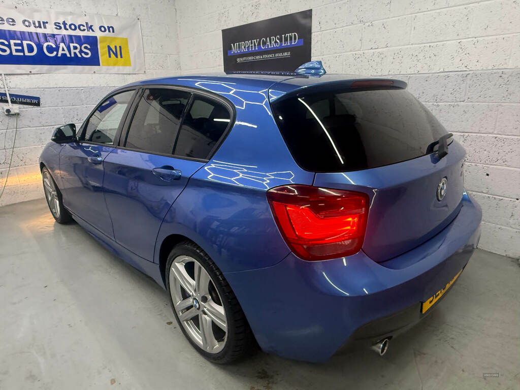 BMW 1 Series 116D M Sport SE13HFJ Blue #5