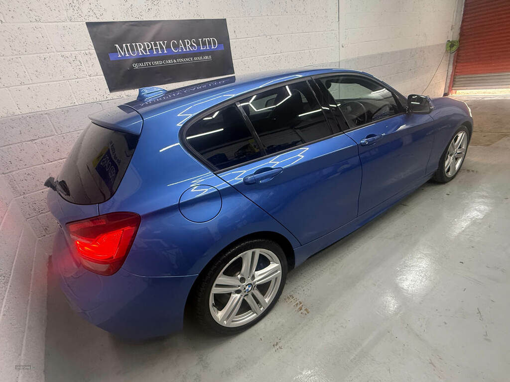 BMW 1 Series 116D M Sport SE13HFJ Blue #4