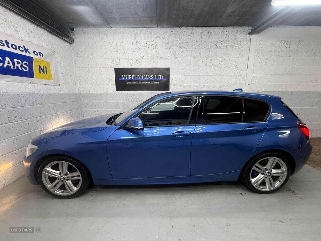 BMW 1 Series 116D M Sport SE13HFJ Blue #6