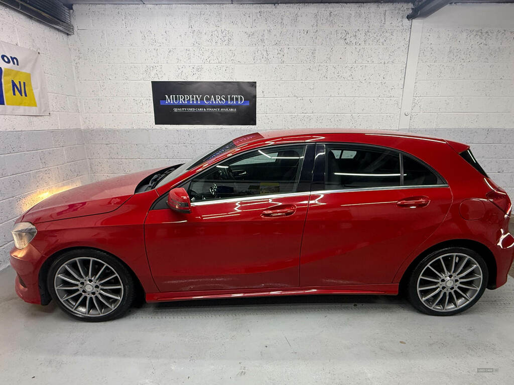Mercedes-Benz A Class A180 Cdi Blueefficiency Amg Sport XJZ5046 Red #5