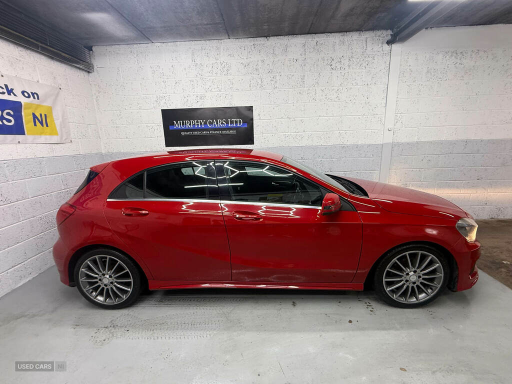 Mercedes-Benz A Class A180 Cdi Blueefficiency Amg Sport XJZ5046 Red #6