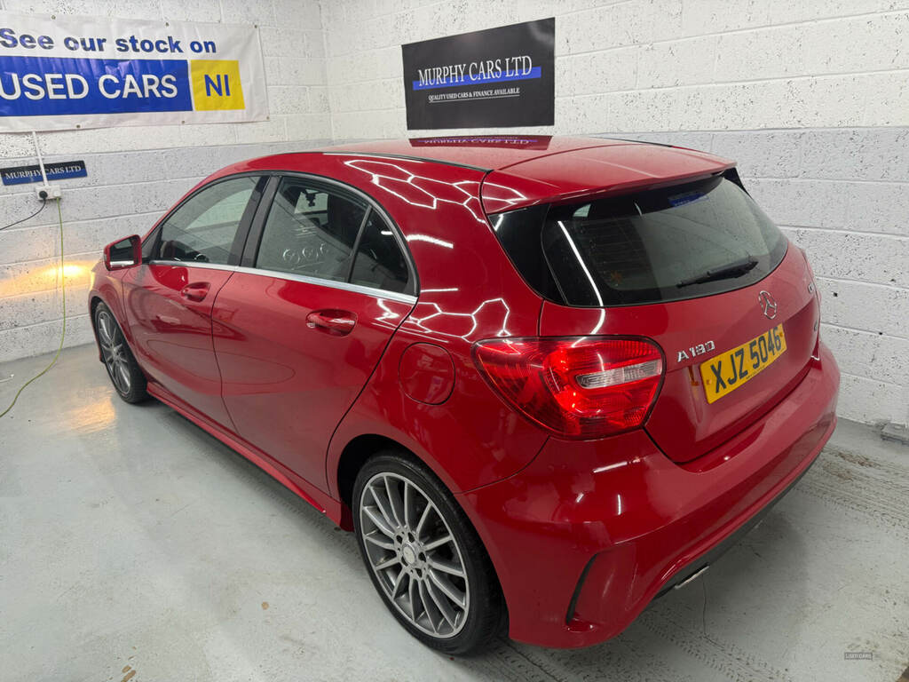 Mercedes-Benz A Class A180 Cdi Blueefficiency Amg Sport XJZ5046 Red #4