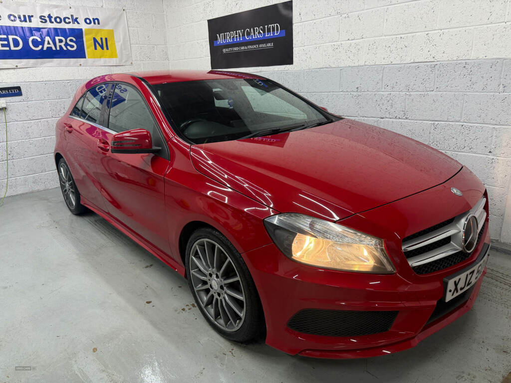 Mercedes-Benz A Class A180 Cdi Blueefficiency Amg Sport Red