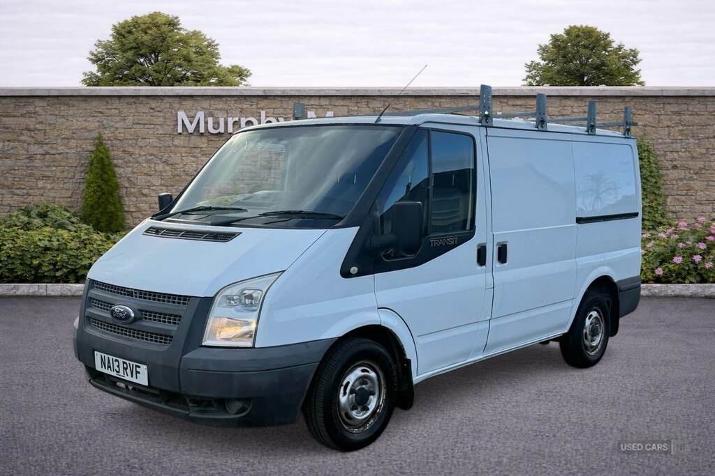 Ford Transit Custom Low Roof Van Tdci 100Ps NA13RVF White #4