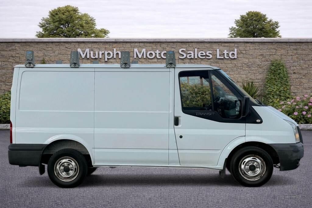Ford Transit Custom Low Roof Van Tdci 100Ps NA13RVF White #2
