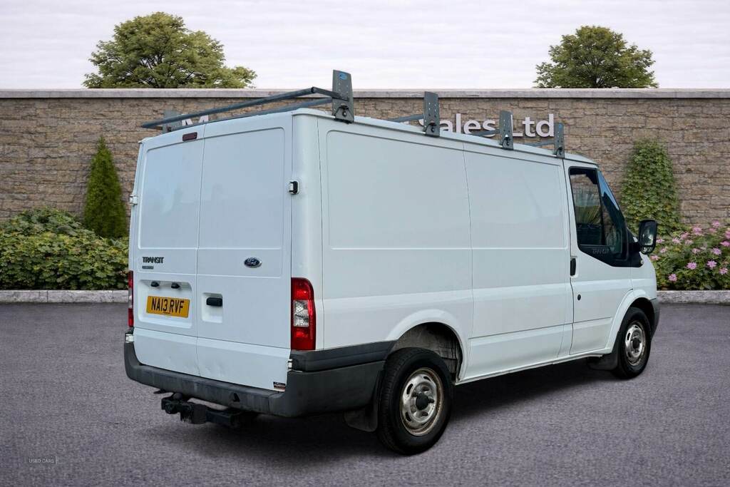 Ford Transit Custom Low Roof Van Tdci 100Ps NA13RVF White #3