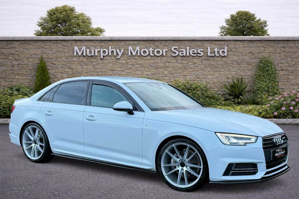 Audi A4 2.0 Tdi 190 S Line S Tronic White