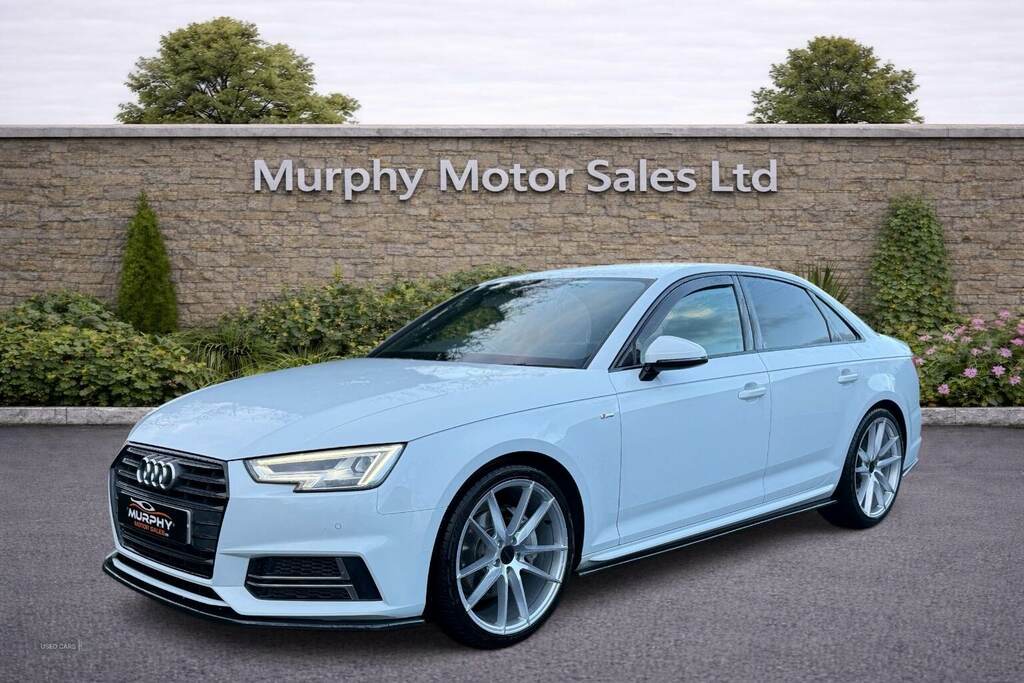 Audi A4 2.0 Tdi 190 S Line S Tronic MK17XAH White #6